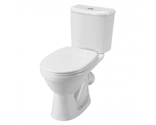 БОРЕАЛЬ Унитаз-компакт, антивсплеск, накл. вып., ниж. подв., 2-х режимная арматура, сиденье дюроплас