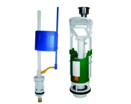 122540 Комплект клап: спуск.ATLAS V3 + наливной Uni Bottom, латунь, OLI