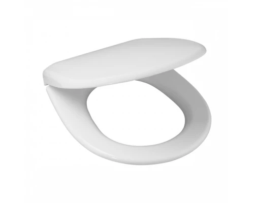 ERA Сиденье с крышкой полипропилен, с металл. петлями. JIKA