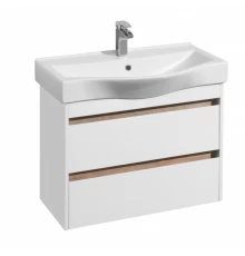 Тумба НОРТОН 80, белая (под раковину БЕВЕРЛИ 80)