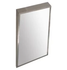 Наклонное зеркало без регулировки Нержавеющая сталь 