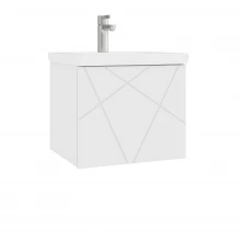Тумба под раковину VIGO Geometry 50 подвесная белый (032)