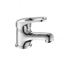 DR21 Смеситель для раковины, монолит.излив 94мм, р/ОД, хром, DR, DR21011