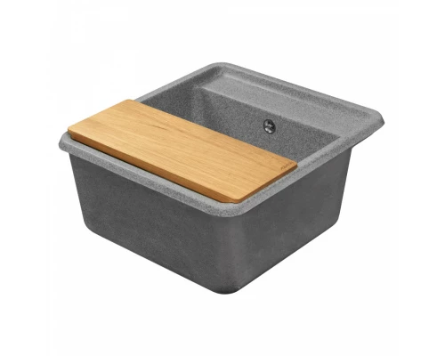 Мойка для кухни  Беллис 57 570x510x250 мм, прямоуг., серый