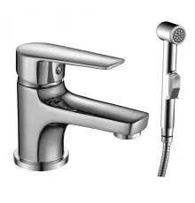 S35 Смеситель для раковины и биде, монолит.излив 38мм, р/ОД, хром, ROS,S35-15