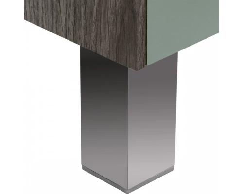 Тумба ФОРЕСТ 75, 1 ящ., 2 дв., дуб рошелье/сумеречный голубой (под раковину ЭЛИНА 75)