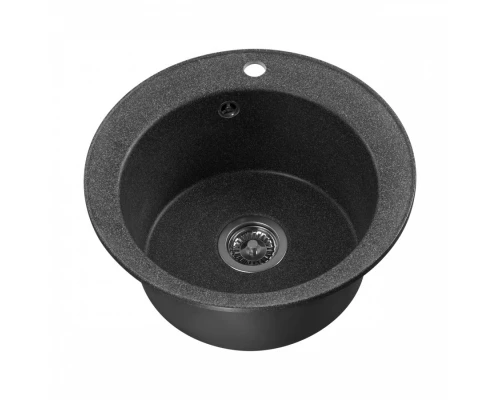 Мойка кухонная ШЕЛЛИ 50, круглая, графит