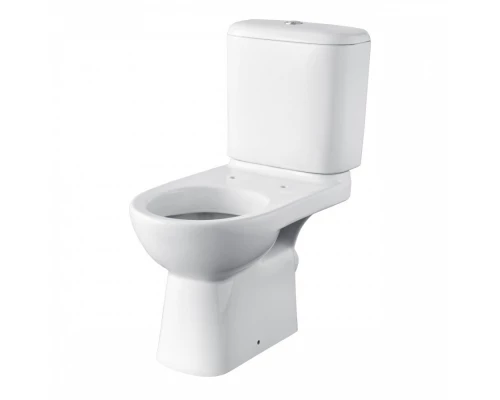 ACCESS Унитаз-компакт, горизонтальный выпуск, 2-х режимная арматура, сиденье дюропласт Soft-close, C