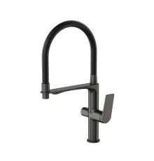 Смеситель для кухни TOKITO MITSUISHI вороненая сталь (TOK-MIT-1012GM)