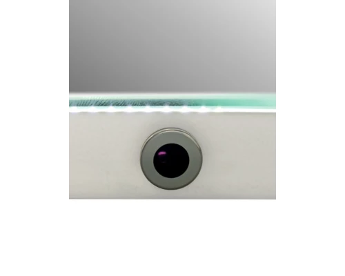 Зеркало Verte LED с часами 500x700