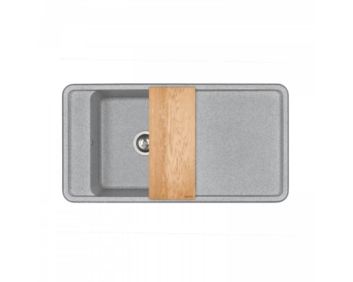 Мойка для кухни  Беллис 97 970x510x250 мм, прямоуг., серый