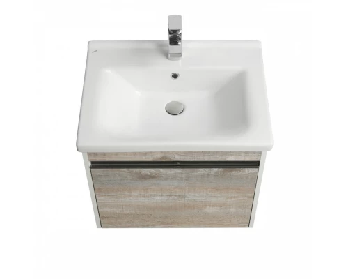 Тумба КАПРИ 60, подвесная, бетон пайн (под раковину МИРАНДА 60) 