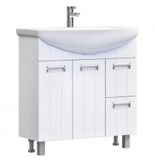 Тумба под раковину VIGO Diana 80 напольная белый (tn.DIA.BAL.80.2D.2Y)