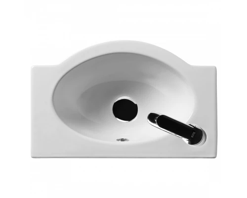 ФОРУМ Раковина 45х28 см. (Л), хр.кольцо, крепление, САНТЕК