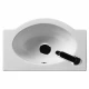 ФОРУМ Раковина 45х28 см. (Л), хр.кольцо, крепление, САНТЕК