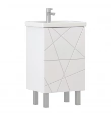 Тумба под раковину VIGO Geometry 2-50 напольная белый (tn.bsf.GEO.FOS.50.2Y)