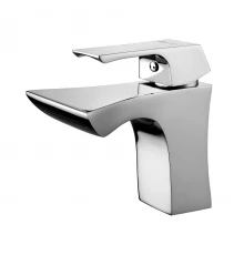 Unit Смеситель для раковины, монолит.каскадный излив 88мм, р/ОД, хром, LM, LM4546C