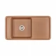 Мойка для кухни  Беллис 97 970x510x250 мм, прямоуг., терракот