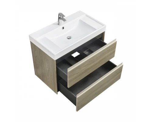 ONA Модуль для раковины 800 мм, 785x450x565 мм, с 2 ящиками, темный вяз, ROCA