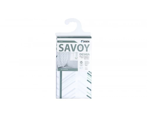 Штора для ванной Fixsen Savoy FX-1510, без колец
