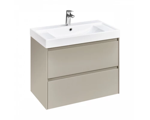 ONA Модуль для раковины 800 мм, 785x450x565 мм, с 2 ящиками, бежево-серый матовый, ROCA