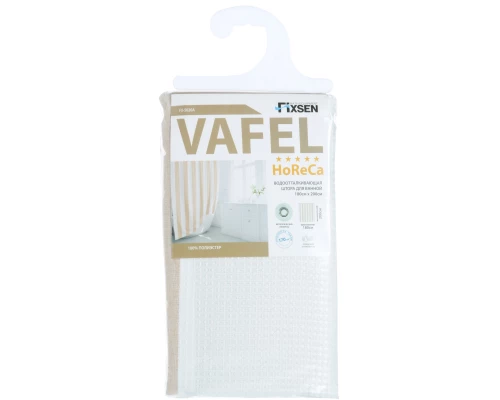 Шторка для ванной Fixsen Vafel, бежевая FX-5020A