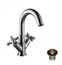 RS39 Смеситель для кухни, выс.пов.излив 126мм, р/ОД, хром, ROS, RS39-62U