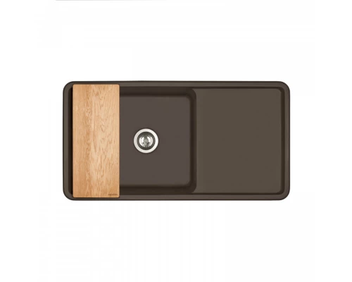 Мойка для кухни  Беллис 97 970x510x250 мм, прямоуг., кофе