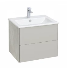 Тумба СОХО 60, слэйт, галька серая (под раковину ЭЛИНА 60)