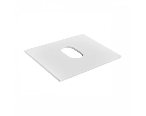 GAP/VICTORIA/DOMI  Столешница 60 под накладную раковину, белый гл., ROCA