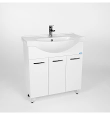 Тумба под раковину VIANT МИЛАН 80 напольная белый (VMIL80ER-T3ST)