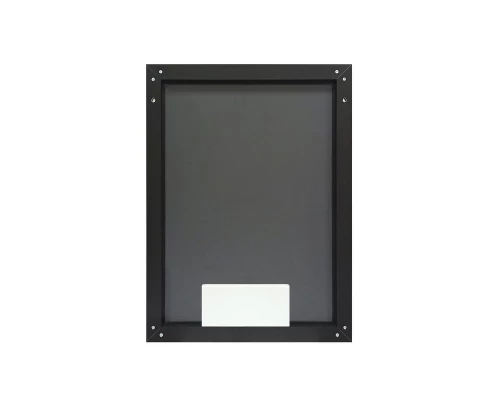 Зеркало Frame Black LED 600х800