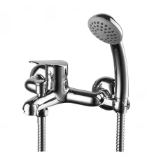 Partner Смеситель для ванны, монолитный излив142мм держ.на теле, р/ОД, хром, LM, LM6552C