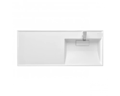 Раковина ЛОНДРИ 120, правая, белая