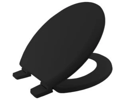 Сиденье для туалета деревянное черное