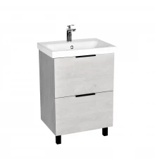 Тумба под раковину VIANT БЕРЛИН 60 напольная цемент (VBER60MDC-T2Y)