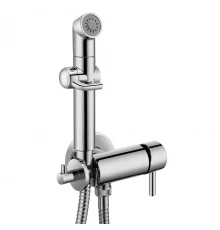 Solo Смеситель для биде, гигиен.душ на стену встраиваемый,, р/ОД, хром, LM, LM7166C