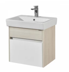 Тумба ВЕРДИ 60, белая, ясень фабрик (под раковину НЕО 60)