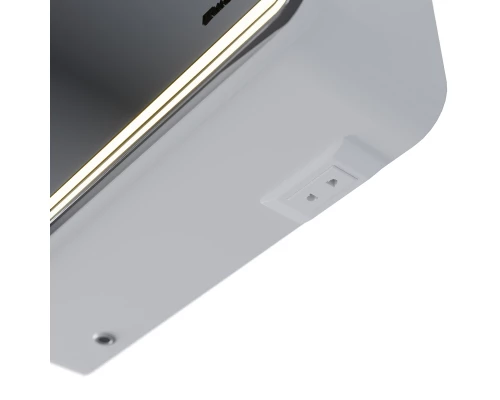 Шкаф зеркальный Lemark ELEMENT 45х80 см 1 дверный, петли справа, с подсветкой, с розеткой, цвет корп