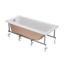 Монтажный комплект для ванны САНТОРИНИ 170х70 см. (рама, слив-перелив с сифоном, крепеж к стене, кре