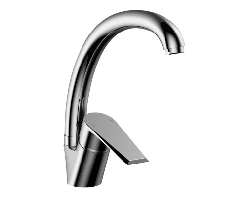 RS28 Смеситель для кухни, выс.пов.излив 240мм, р/ОД, хром, ROS, RS28-23