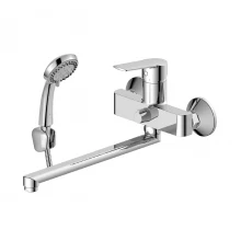 DR22 Смеситель для ванны, пов.излив 272мм, р/ОД, хром, DR, DR22043