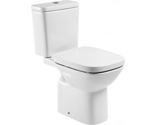 DEBBA Сиденье и крышка для унитаза, дюропласт., с механизмом Soft-Closing, белое. ROCA