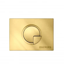 Кнопка  для инсталляции NOVUM R9 золото глянец, BERGES