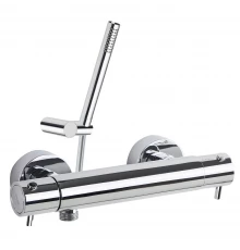 Термостатический смеситель для душа наружнего монтажа с душевым комплектом ODISEA 393401MO