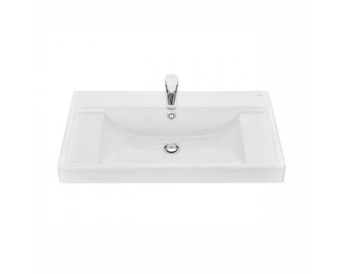 ONA Мебельная раковина 800х460x132 мм из композитного материала, белый, ROCA
