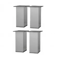Комплект опор для мебели Lemark UNIVERSAL 15 см  4 шт