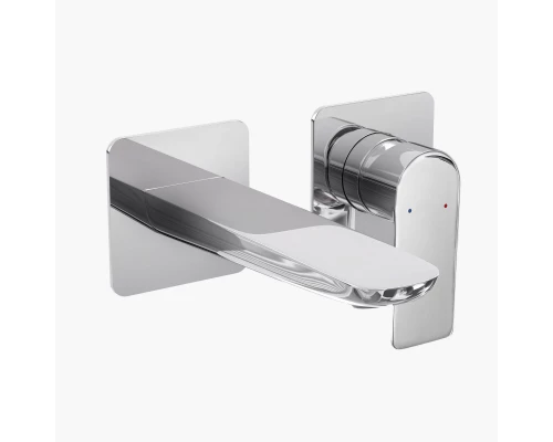 Смеситель для раковины VENTAS S скрытого монтажа, раздельный, хром глянцевый, BERGES