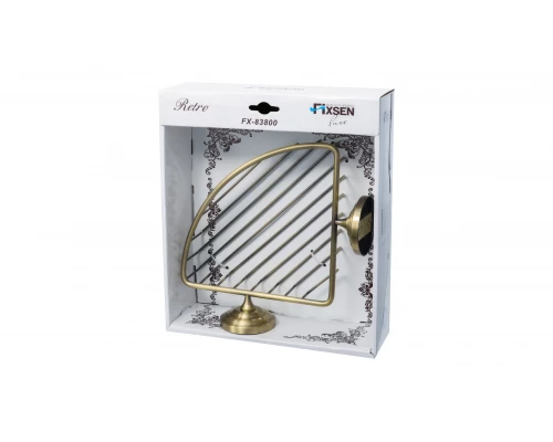 Мыльница решетка угловая FIXSEN Retro (FX-83809B)