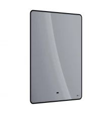 Зеркало Lemark MIOBLACK 60х80 см с интерьерной подсветкой, с подогревом
